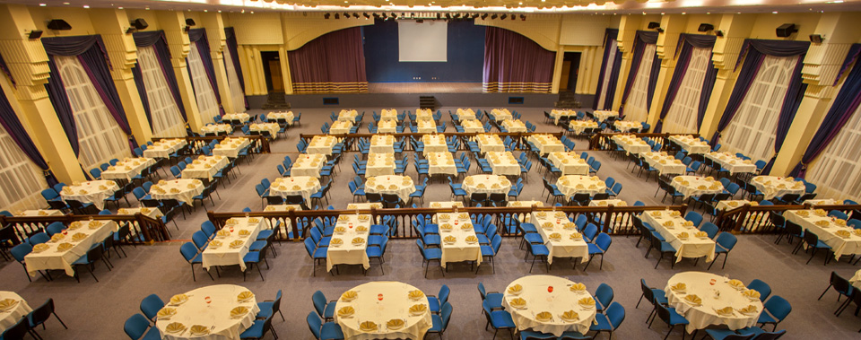 Theater for up to 1100 people a part of of the best endowed congress center in Tunisia